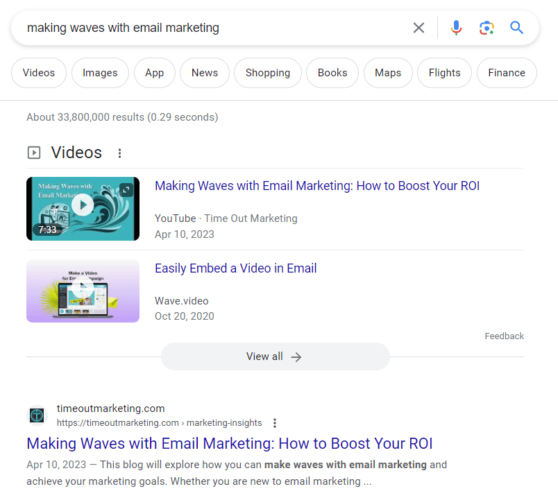 Optimizing for Search Engines