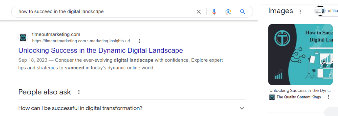 SEO Strategies for Success4 - Meta description and Image SEO Meta description and Image SEO