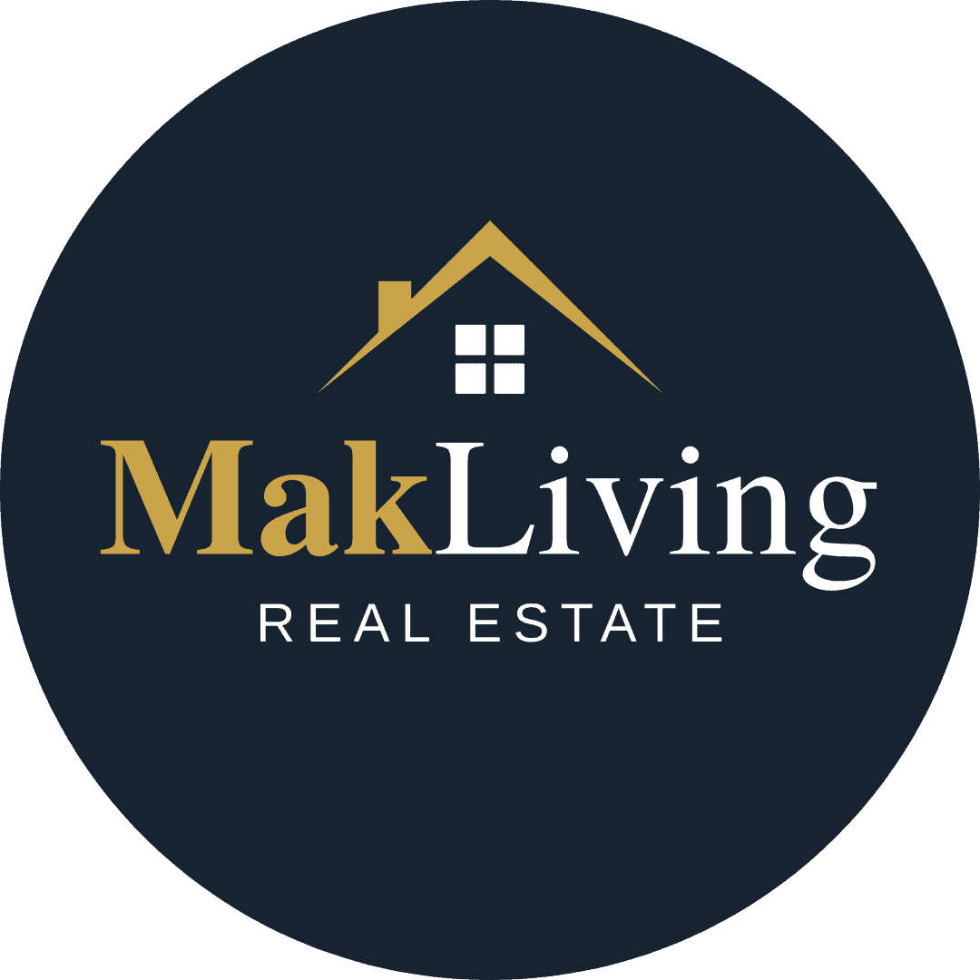 MakLiving Real Estate Logo Circle