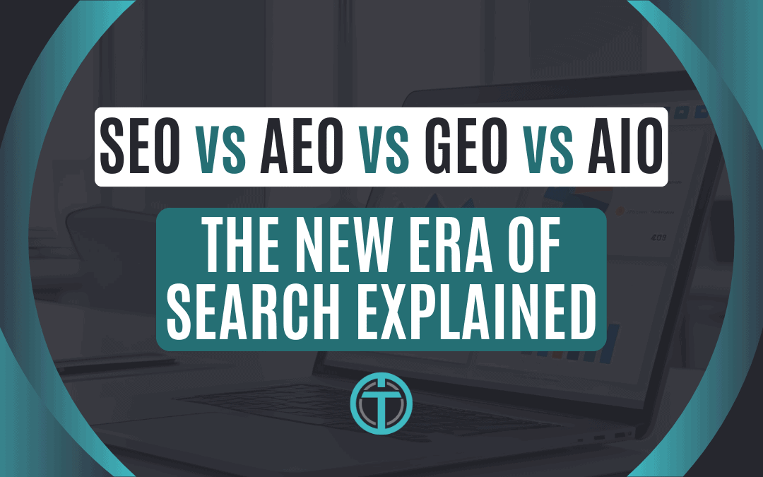 SEO vs AEO vs GEO vs AIO: The New Era of Search Explained